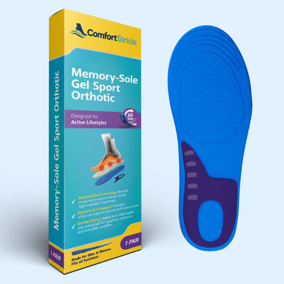 MemoryCloud Sport Gel Insoles