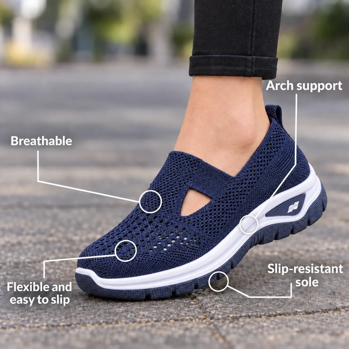 Ortho Flex Cushion Shoes