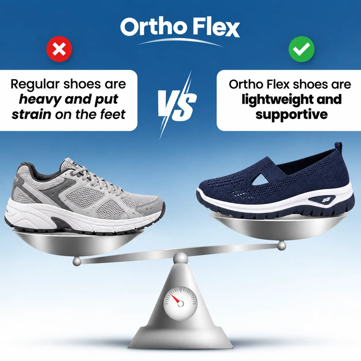 Ortho Flex Cushion Shoes