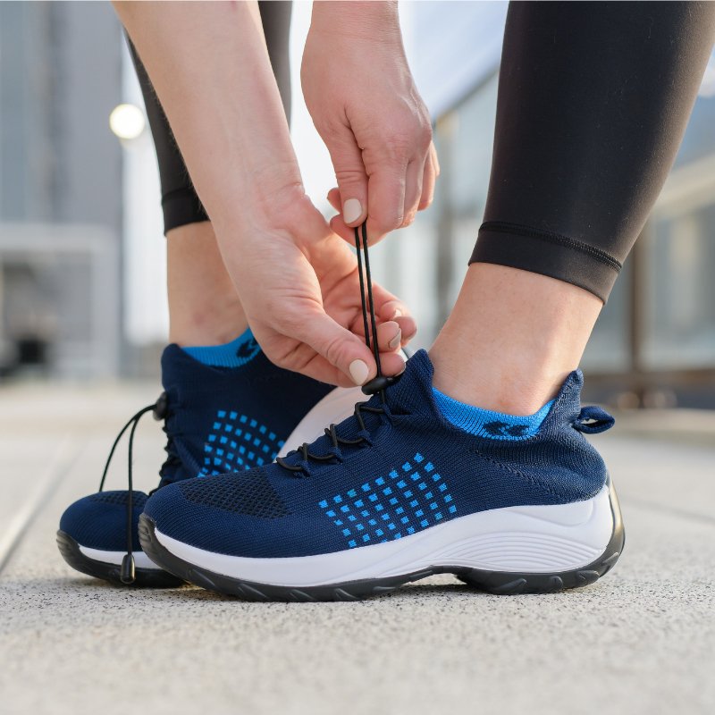 AeroFlex Wide-Fit Comfort Trainers